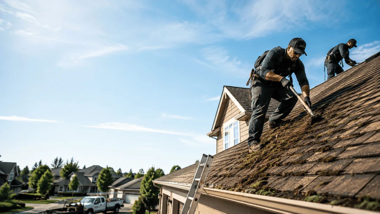 Roof Moss Removal in Amarillo, TX near me